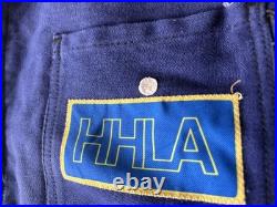 Rare Vintage German Moleskin Work Jacket Pit22.5 Antique Chore Sturdy Deadstock
