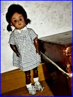 Rare antique black doll Simon Halbig 1078