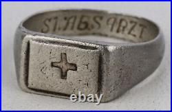 S1 ABSARZT Medic RING ww2 Roten Kreuz GERMAN Medical Force WWII Sanitar MEDICINE