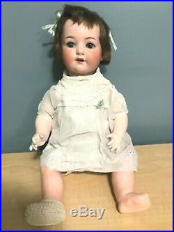 SC Antique Germany Heubach Koppelsdorf Bisque Head Doll 320-7 22 VTG baby
