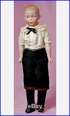 STUNNING Whistling Jim German Character Antique Doll By Gebruder Heubach