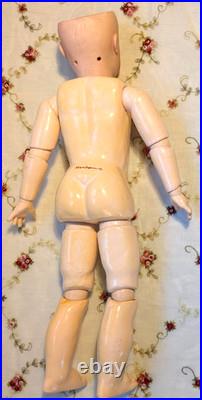 SUPERB 17.5 HANDWERCK 79 Antique German Doll Fabulous Bisque BJ-Body & Clothes