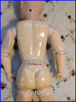 SUPERB 17.5 HANDWERCK 79 Antique German Doll Fabulous Bisque BJ-Body & Clothes