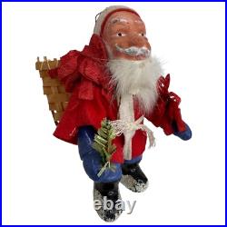 Santa Claus Vintage Antique German Christmas Figure 1930s or older