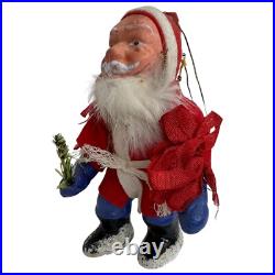 Santa Claus Vintage Antique German Christmas Figure 1930s or older