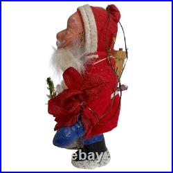 Santa Claus Vintage Antique German Christmas Figure 1930s or older