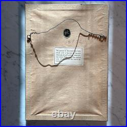 Set of Four Antique German Anatomical Copper Engraving Plate Prints Framed