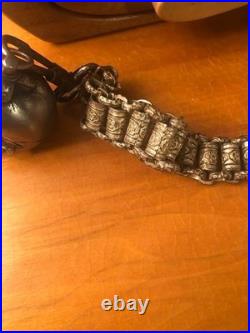 Skull Skeleton Industrial German Pocket Watch Vintage Antique Vintage #S-44