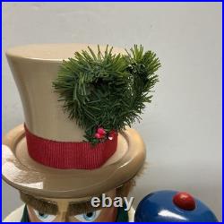 Steinbach German Wooden LE Nutcracker BOB CRATCHIT & TINY TIM -A Christmas Carol