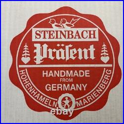 Steinbach German Wooden LE Nutcracker BOB CRATCHIT & TINY TIM -A Christmas Carol