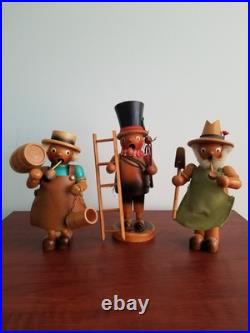 Steinbach Vintage German Smokers Lot Of 3 Made In West Germany