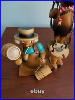 Steinbach Vintage German Smokers Lot Of 3 Made In West Germany