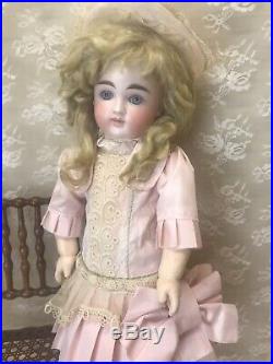 Stunning 17 Antique Pouty Kestner Bisque Doll
