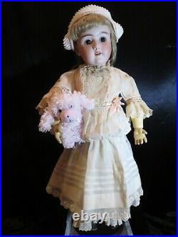 Stunning 30 Antique Bisque Head Doll Heinrich Handwerck 109 / 15 / DEP