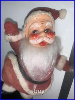 Super Rare Antique Vintage German Santa Christmas Ornament Ultra Rare Old