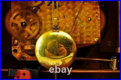 Superb German Antique JUBA Westminster Chime Mantel Clock Mid Century