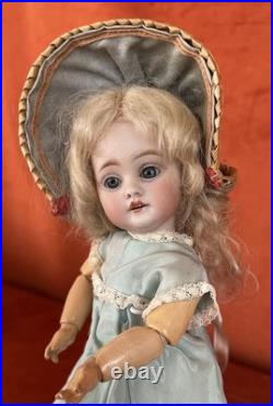 Sweet Antique RARE SIZE 9 German Bisque Head Kestner 143 On Org Jointed Body Sweet Antique RARE SIZE 9 German Bisque Head Kestner 143 On Org Jointed Body