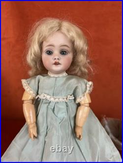 Sweet Antique RARE SIZE 9 German Bisque Head Kestner 143 On Org Jointed Body Sweet Antique RARE SIZE 9 German Bisque Head Kestner 143 On Org Jointed Body