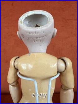 Sweet Antique RARE SIZE 9 German Bisque Head Kestner 143 On Org Jointed Body Sweet Antique RARE SIZE 9 German Bisque Head Kestner 143 On Org Jointed Body