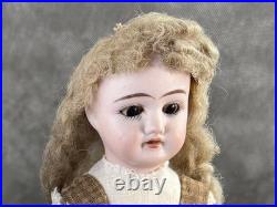 Three Small Antique German Bisque Head Dolls GJ-34