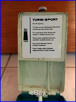 Turm-Sport vintage alcohol camp stove with orig. Box & instructions German-made