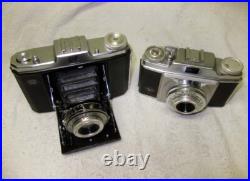 Two NICE Vintage Antique German Cameras. Zeiss Ikon 6x6cm, 35mm AGFA. Germany Two NICE Vintage Antique German Cameras. Zeiss Ikon 6x6cm, 35mm AGFA. Germany
