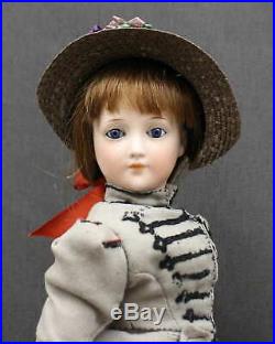 UNUSUALLY PRETTY ANTIQUE BISQUE LADY by CUNO & OTTO DRESSEL Mold# 1469