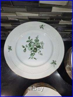VINTAGE Hutschenreuther GERMAN PORCELAIN Dinnerware Set 42 Pieces