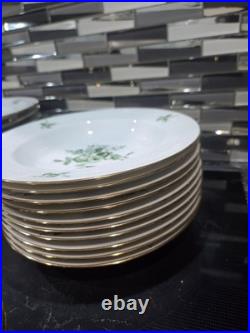 VINTAGE Hutschenreuther GERMAN PORCELAIN Dinnerware Set 42 Pieces