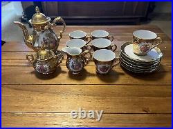 VTG 4 Kleiber West Germany Gold Tea 17 Piece Set