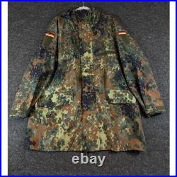 VTG German Army Jacket Pants Set 52/54 Military Flecktarn Camo Gore-Tex Parka