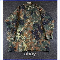VTG German Army Jacket Pants Set 52/54 Military Flecktarn Camo Gore-Tex Parka