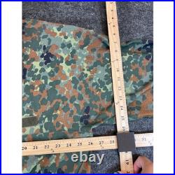 VTG German Army Jacket Pants Set 52/54 Military Flecktarn Camo Gore-Tex Parka