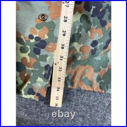 VTG German Army Jacket Pants Set 52/54 Military Flecktarn Camo Gore-Tex Parka