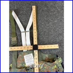 VTG German Army Jacket Pants Set 52/54 Military Flecktarn Camo Gore-Tex Parka