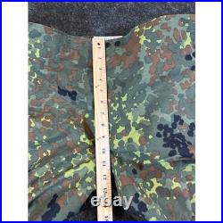 VTG German Army Jacket Pants Set 52/54 Military Flecktarn Camo Gore-Tex Parka