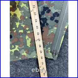 VTG German Army Jacket Pants Set 52/54 Military Flecktarn Camo Gore-Tex Parka