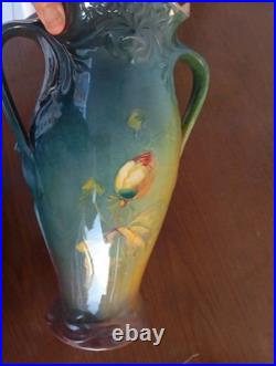 Vases German Bonne 12x8. Handmade Vintage Antique Porcelain