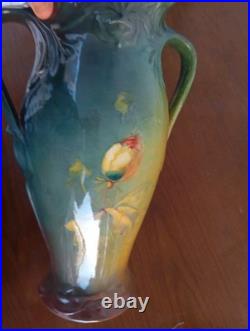 Vases German Bonne 12x8. Handmade Vintage Antique Porcelain