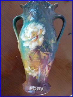 Vases German Bonne 12x8. Handmade Vintage Antique Porcelain