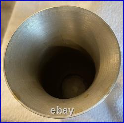 Very Rare Antique German Zeppelin Company Duralumin Alloy Metal Vase 1920's