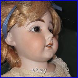 Very Rare Antique Leibe & Hofmann German Bisque Doll with Vintage Clothing