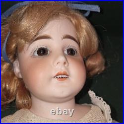 Very Rare Antique Leibe & Hofmann German Bisque Doll with Vintage Clothing