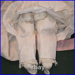 Very Rare Antique Leibe & Hofmann German Bisque Doll with Vintage Clothing