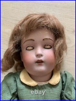 Vintage 14 German Bisque Doll 196 Kestner with Original Body Antique