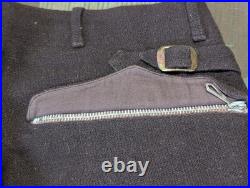 Vintage 1920s 1930s German Brown Wool Plus Four Trousers (32 Waist) Pre WWII