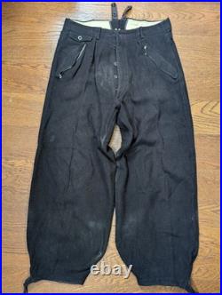 Vintage 1920s 1930s German Brown Wool Plus Four Trousers (32 Waist) Pre WWII