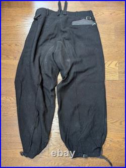 Vintage 1920s 1930s German Brown Wool Plus Four Trousers (32 Waist) Pre WWII