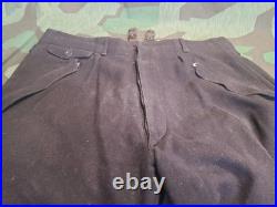 Vintage 1920s 1930s German Brown Wool Plus Four Trousers (32 Waist) Pre WWII
