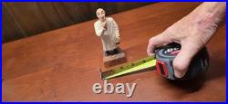 Vintage 1940s German Wood Hand Carved Figure Nerve Surgeon Doctor Antique Folk